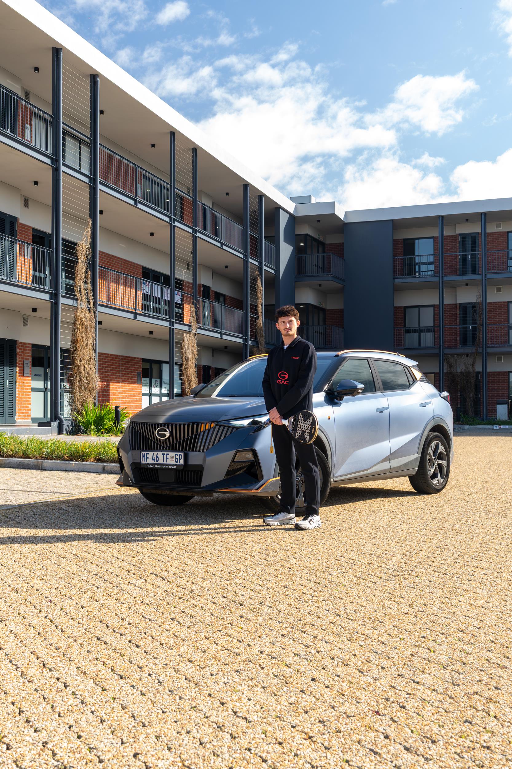 GAC Motor South Africa Welcomes Professional Padel Star Luan Krige to the GAC Family