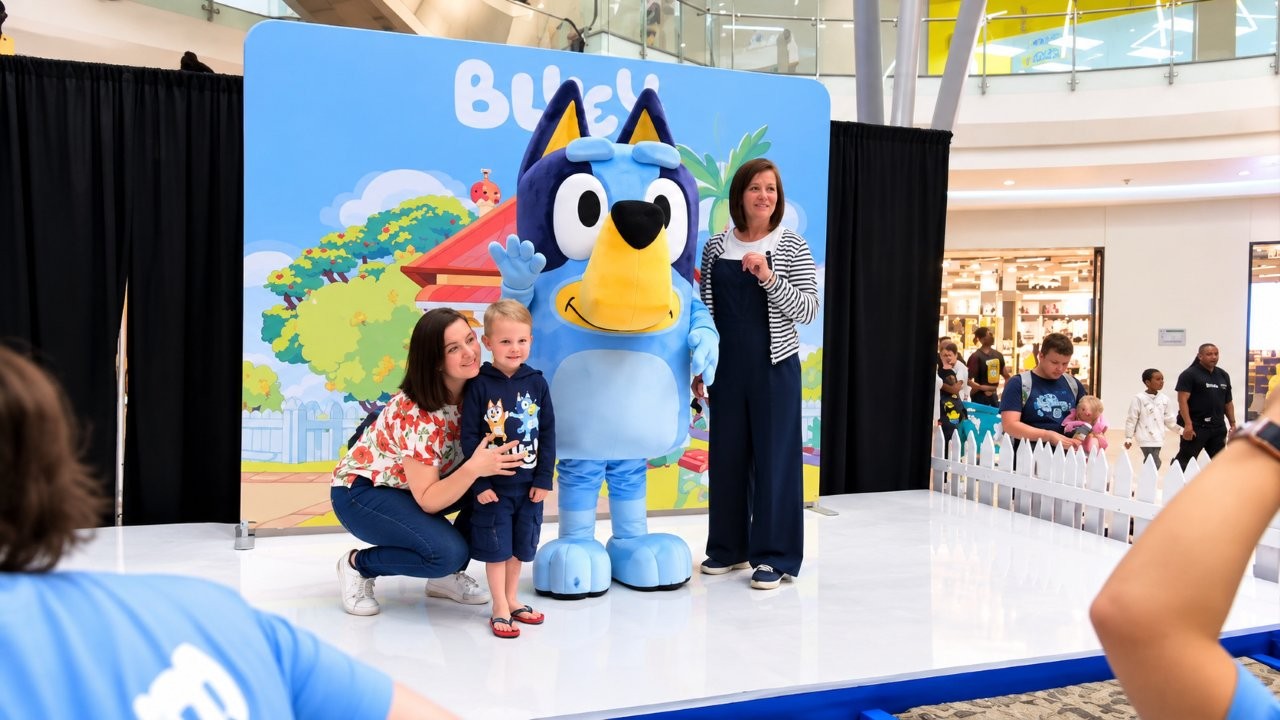 Bluey Cradlestone Mall